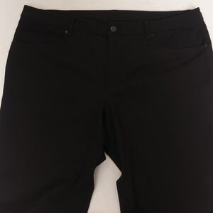 Lululemon ABC Slim Warpstreme Pants Black Men's 38x32